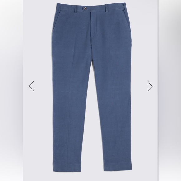 Next Blue Tailored Trousers - Picture 6 of 10